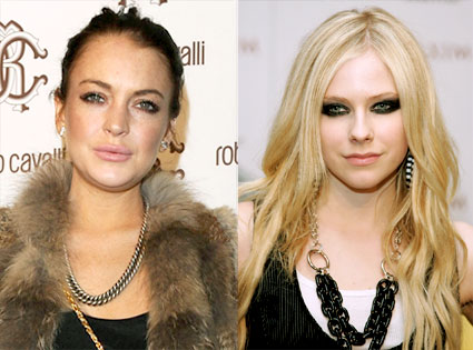 Lindsay Lohan, Avril Lavigne Lindsay Lohan, Avril Lavigne